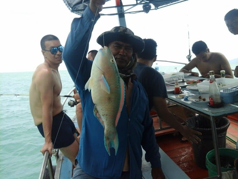 Fishing game in Koh Samui