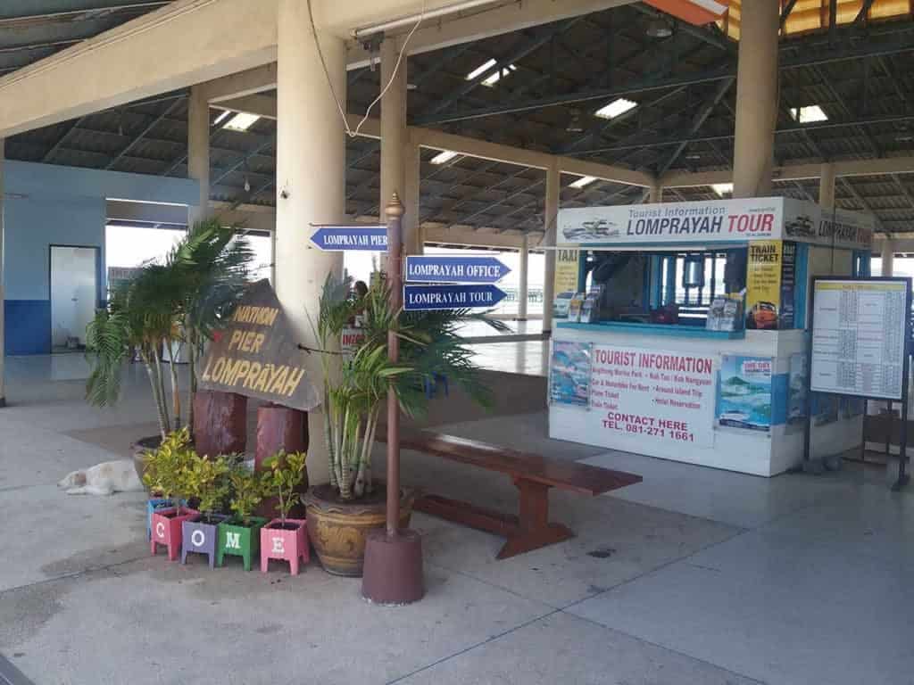Nathon Pier Koh Samui - Lomprayah Meeting Point