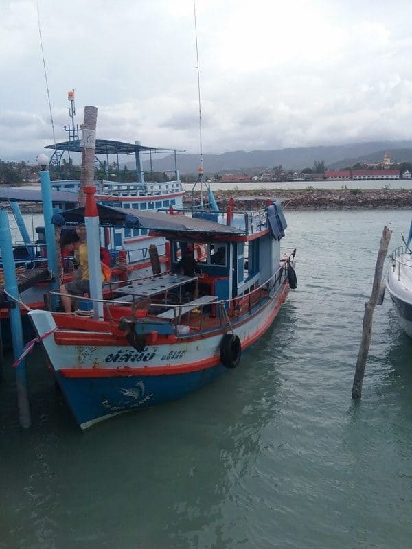 Fishing boat in Koh Samui